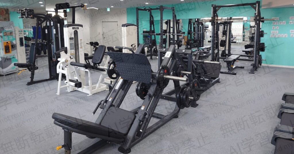 アマゾネスジムの内観