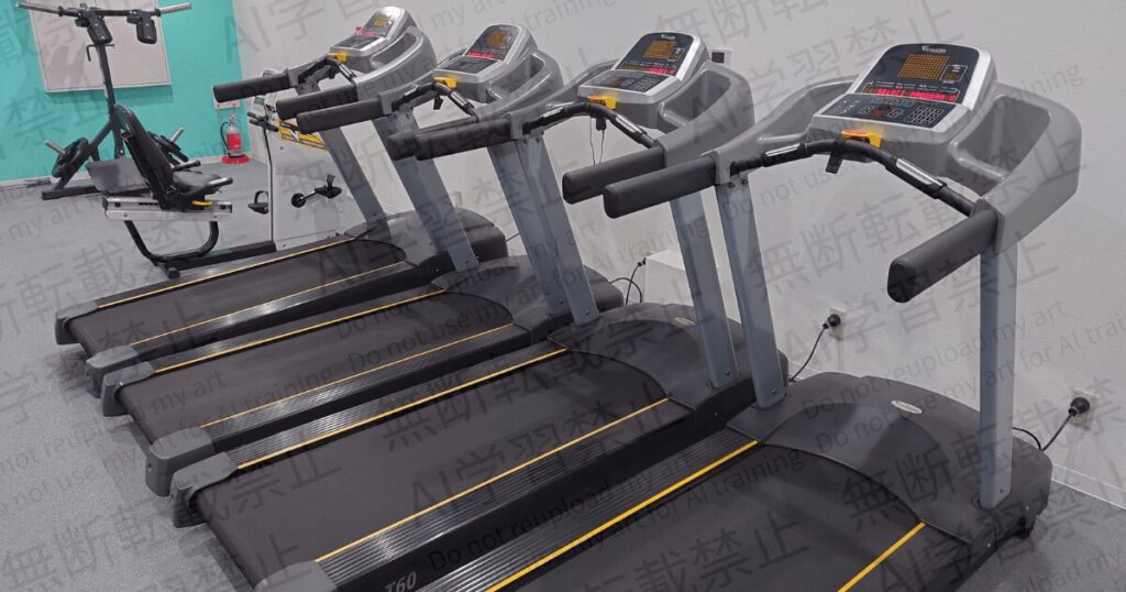 アマゾネスジムのトレッドミル
